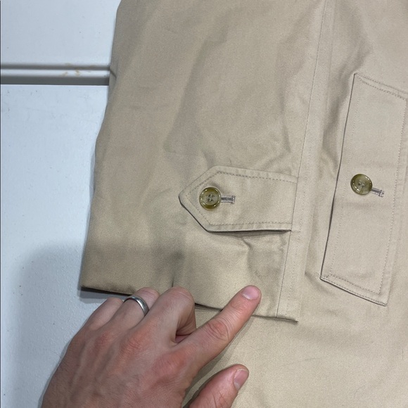 Burberry size 12L Classic Beige Mid-length Camden Heritage Car Coat - Picture 8 of 14